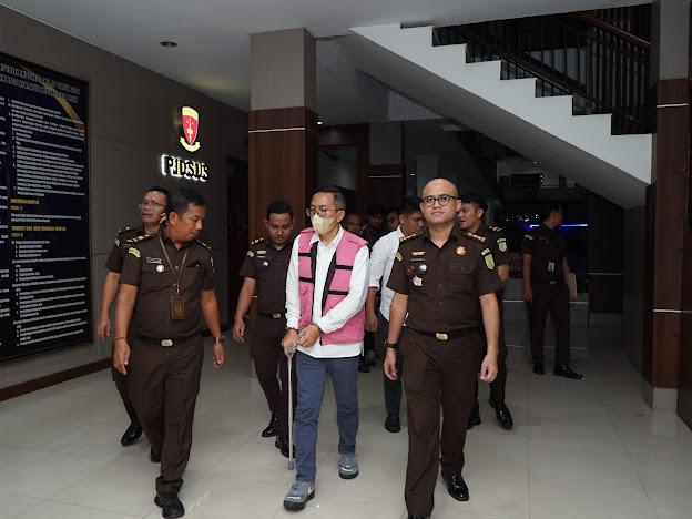 Satu Lagi Tersangka Dugaan Korupsi Pengadaan Dua Unit Kapal Tunda Pada PT Pelabuhan Indonesia I (Pelindo) Belawan di Tahan Penyidik Pidsus Kejati Sumut