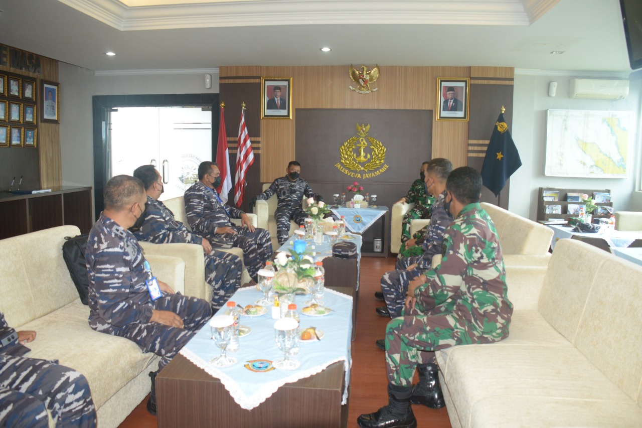 Turun Kelapangan Tim Safari Logistik Markas Besar TNI AL Sambangi Lantamal l Jajaran