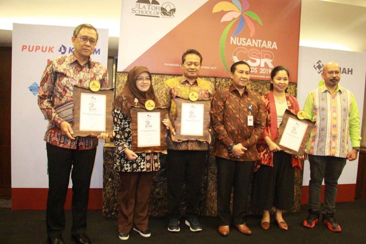 PTPN IV Medan Terima Nusantara CSR Awards 2019