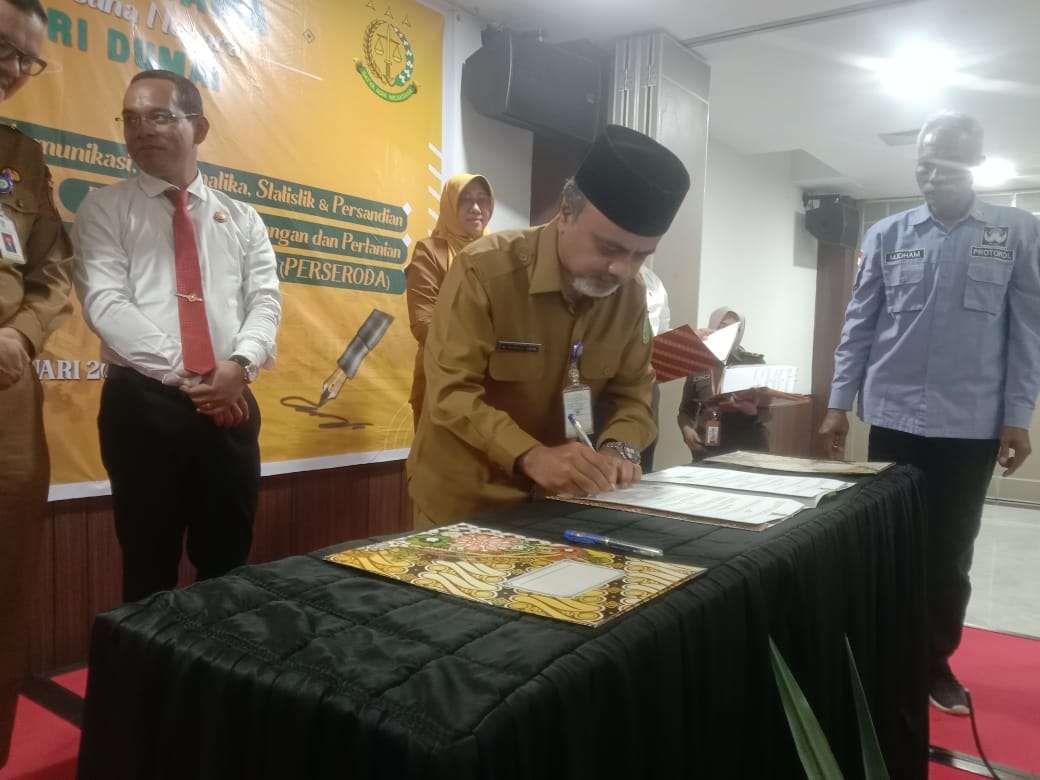 Dinas Kesehatan dan Kajari Dumai kerjasama dibidang Perdata dan Tata Usaha Negara