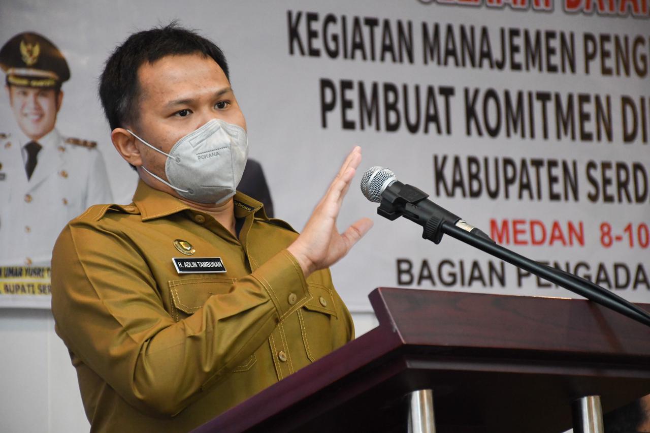 Pemkab Sergai Gelar Kegiatan Manajemen Pengelolaan Proyek  PPK