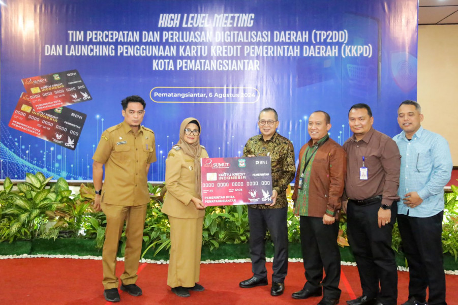 Wali Kota, Kantor Perwakilan BI dan PT Bank Sumut Launching KKPD Dirangkai HLM TP2DD