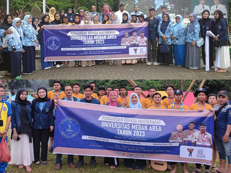 Raicab VIII Kota Medan,  Universitas Medan Area Lintas Prodi Lakukan Pengabdian pada Masyarakat