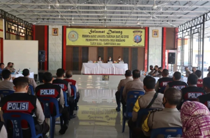 RAT Digelar, Bukti Transfaransi dan Akuntabilitas Koperasi Primkoppol Polresta Deli Serdang kepada A