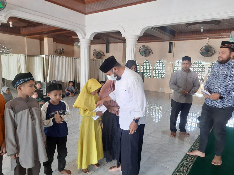 Berkah Ramadhan, Gampong Baroh Langsa Lama Santuni Anak Yatim Piatu