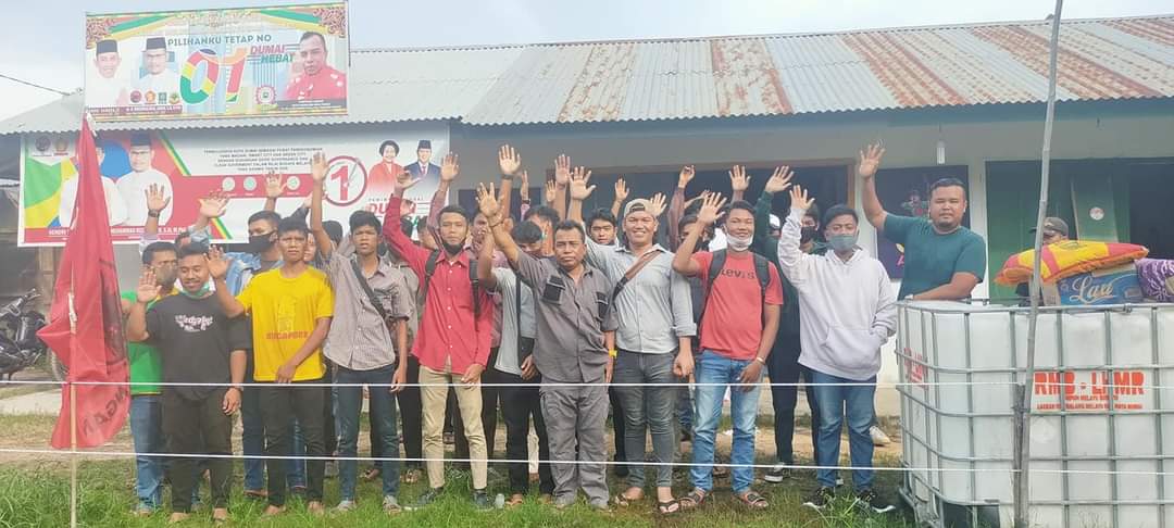 Mantap..,Melalui RMB-LHMR kota Dumai Panglimo Haji Gedang Rekrut Pemuda Untuk Bekerja TA di Kilang P