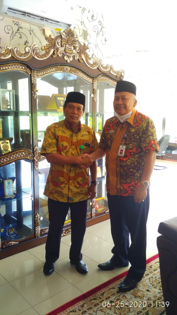 KADIN Eddy Ganepo Silaturahmi ke Sekda Kota Dumai