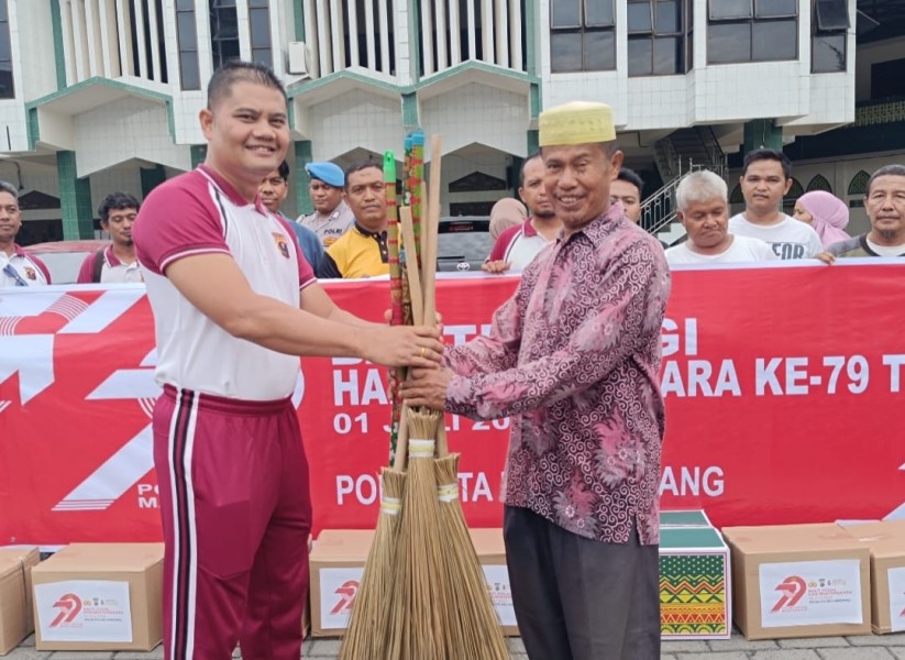 Sambut HUT Bhayangkara ke-79, Polresta Deli Serdang Gelar Bhakti Religi di Tempat Ibadah