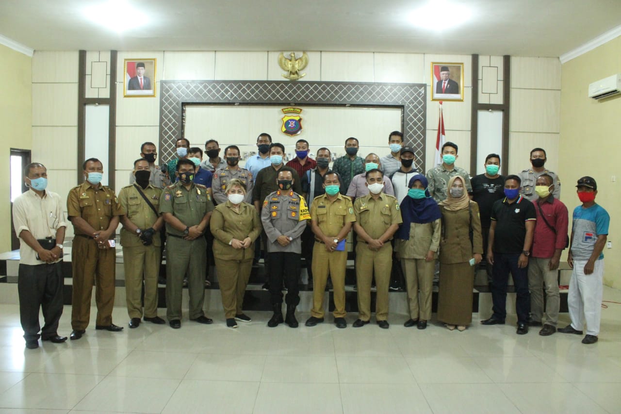 Kapolres Sergai Sosialisasi UU Cipta Kerja Kepada Pengelola Objek Wisata