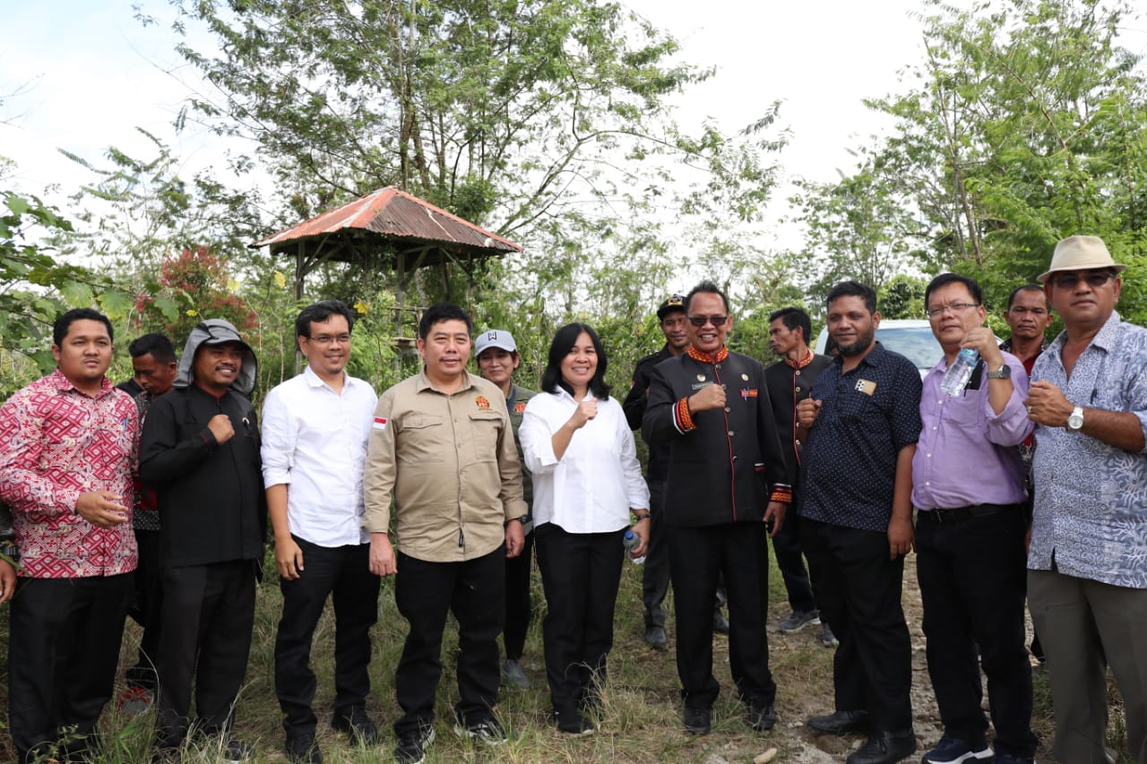 Wakili Bupati, Sekda Pakpak Bharat Bertemu dengan BPN dan PT Tunggal Menara Jaya