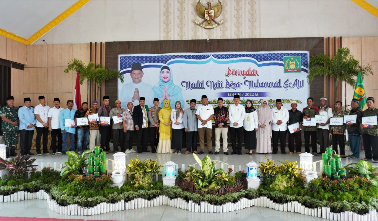 Peringati Maulid Nabi, Syah Afandin: 10% Amalkan Sunnah Rasul Langkat Makmur