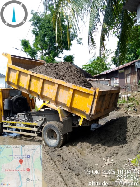 Dinas SDABMBK Medan Bergerak Cepat Tangani Dampak Banjir