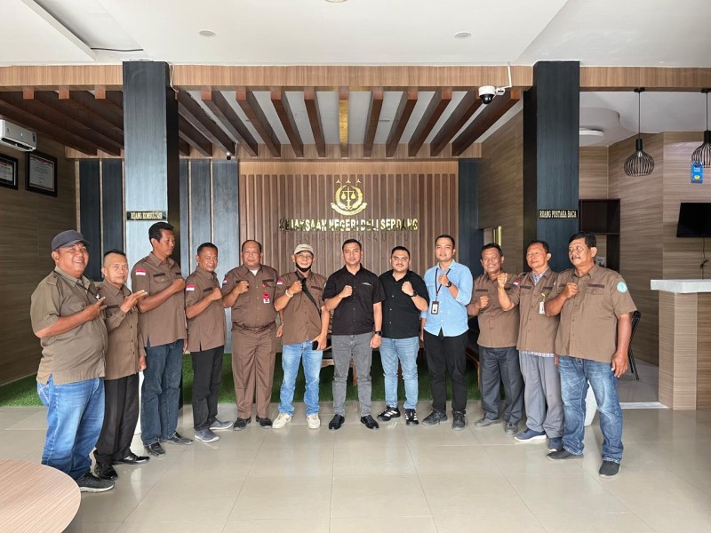 Jalin Silaturahmi, Kejaksaan Negeri Deli Serdang Terima Audiensi  Pengurus Forwaka Deli Serdang