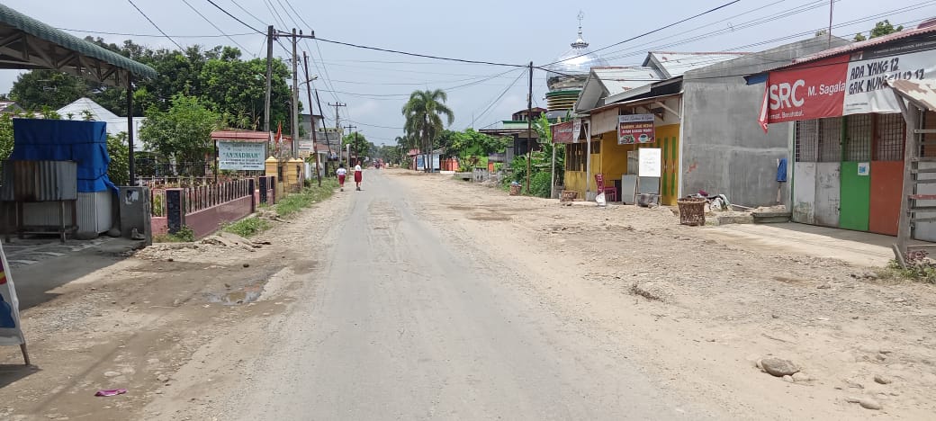 Sisa Galian Pipa JDU SPAM Di Binjai Terbengkalai, Warga akan Buat Aksi Ke DPRD