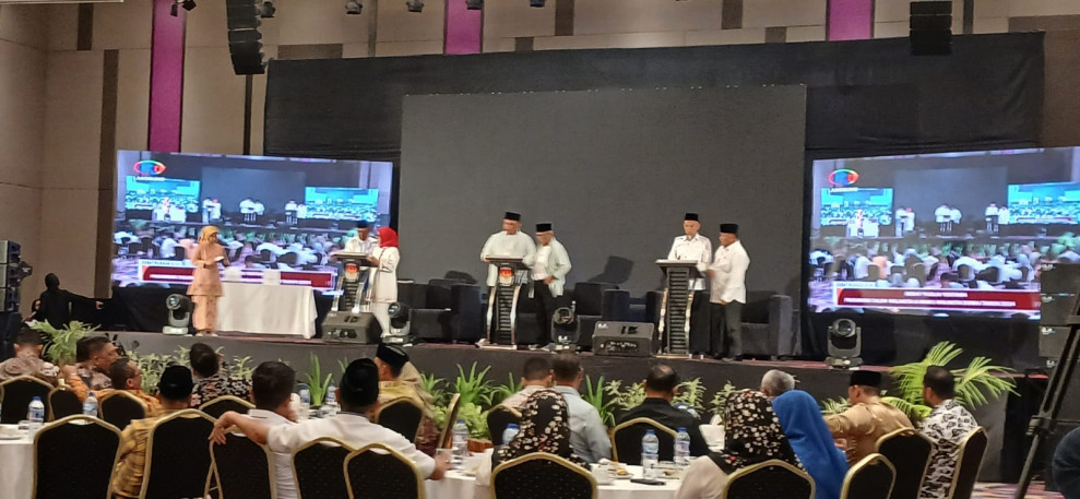 Debat Perdana Pilwako Dumai: 