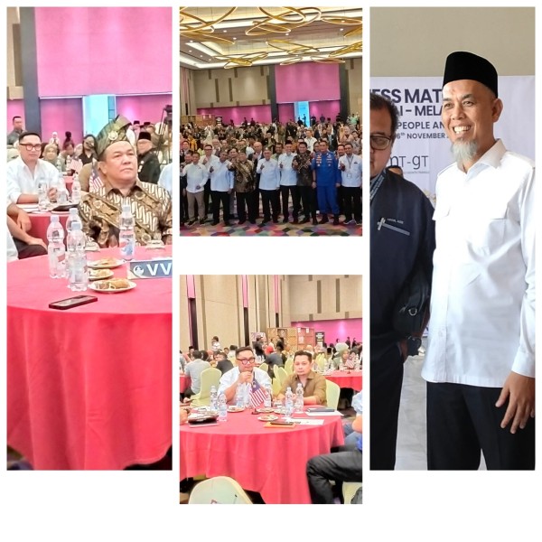 Resmi Dibuka, Plt Gubri: Roro Dumai-Melaka Dalam Menjalin Hubungan Perdagangan Antar Tiga Negara Indonesia -Malaysia -Thailand Business Matching