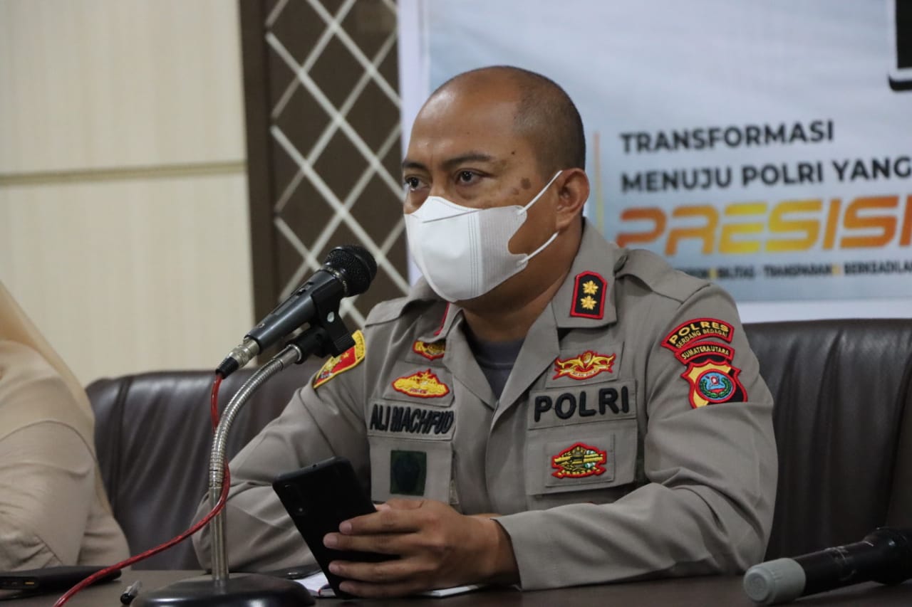 Kapolres Sergai Ajak Semua Stekholder Mobilisasi Masyarakat Untuk Vaksin