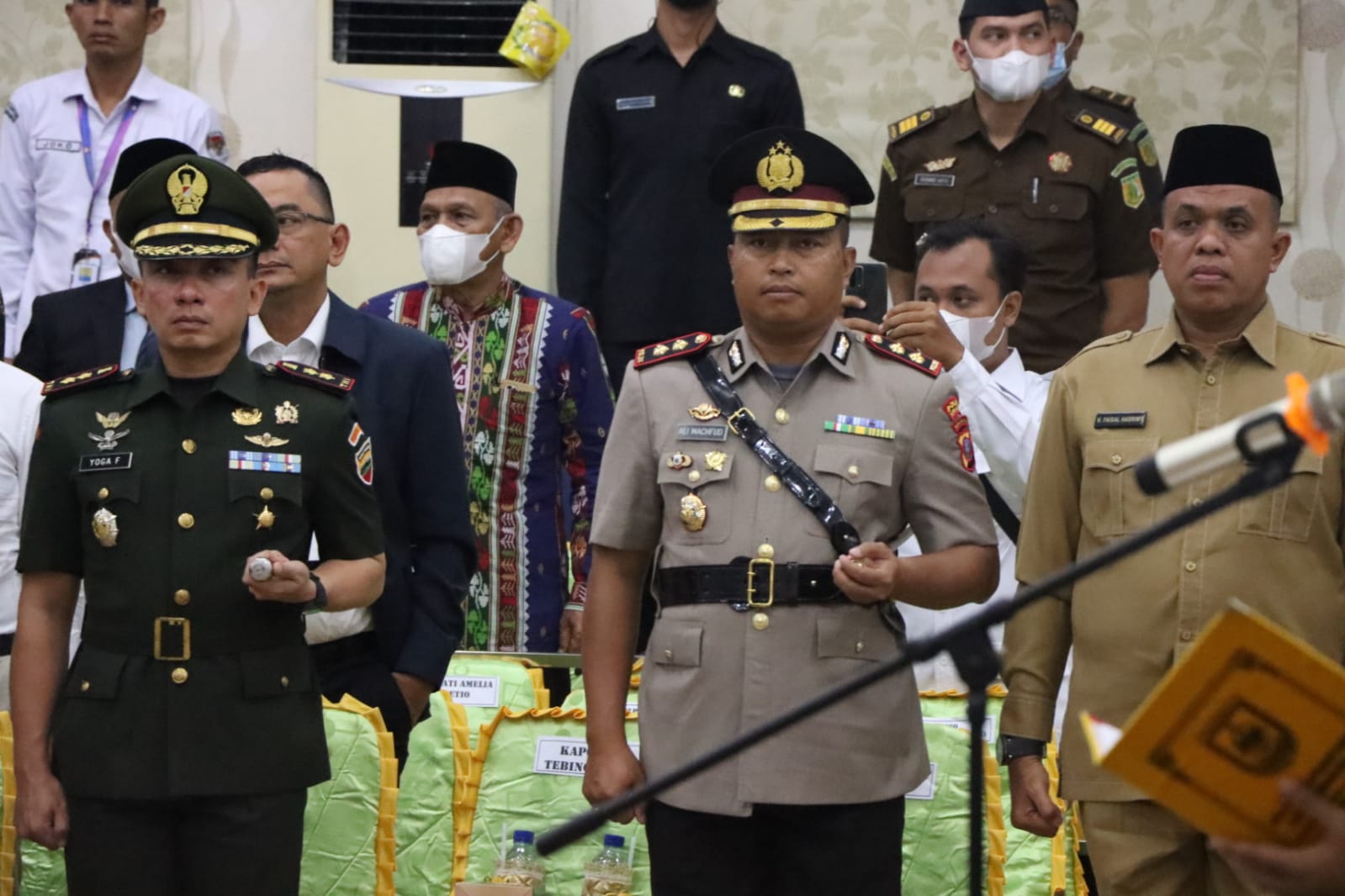 Kapolres Sergai Hadiri Rapat Paripurna Pergantian Pimpinan DPRD Sergai