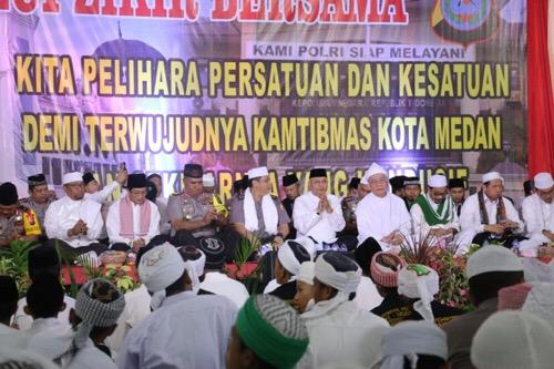 Wali Kota Hadiri Tabligh Akbar Polrestabes di Lapangan Merdeka Medan