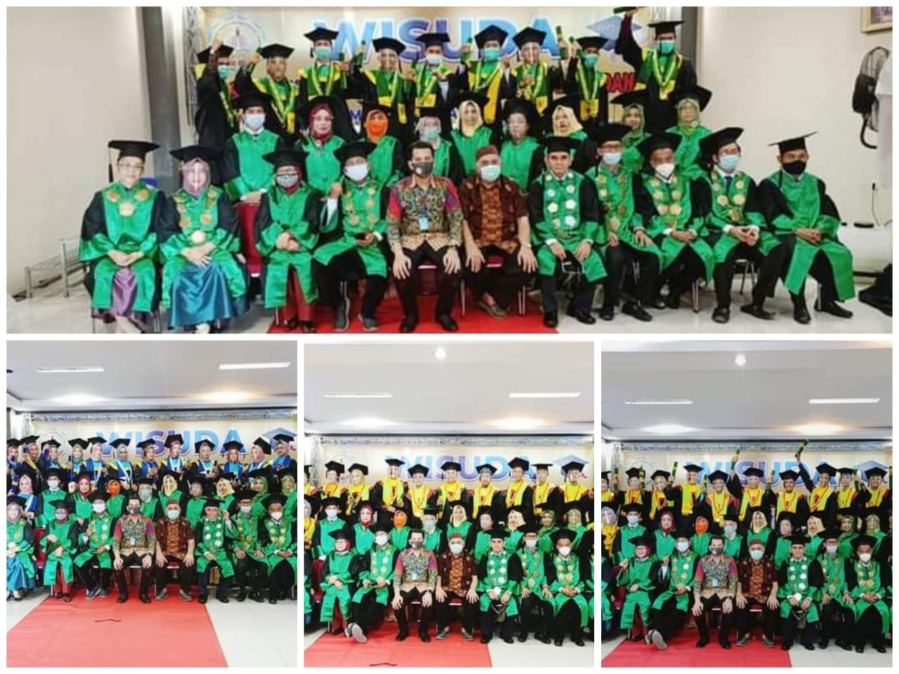 STIKES Indah Terbaik di Medan, 125 Mahasiswa Prodi, Farmasi Perawat,Kebidanan Wisuda 