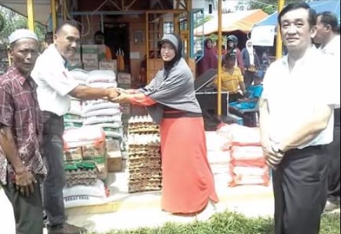 PT Galata Lestarindo Beri Bantuan CSR kepada Korban Kebakaran  dan Pembangunan Gereja