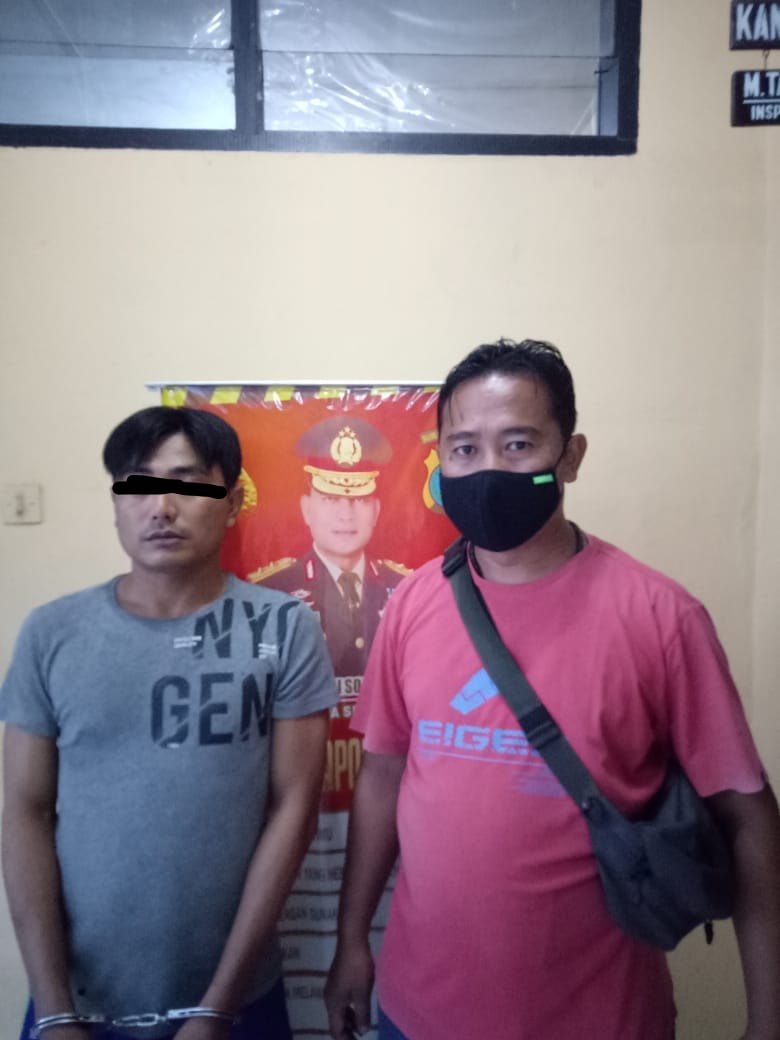 FD Maling Sepeda Motor Milik Muhajir Diringkus Polsek  Perbaungan