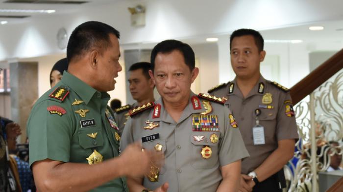 Panglima TNI: Soliditas TNI dan Polri Harus Tetap Dipertahankan