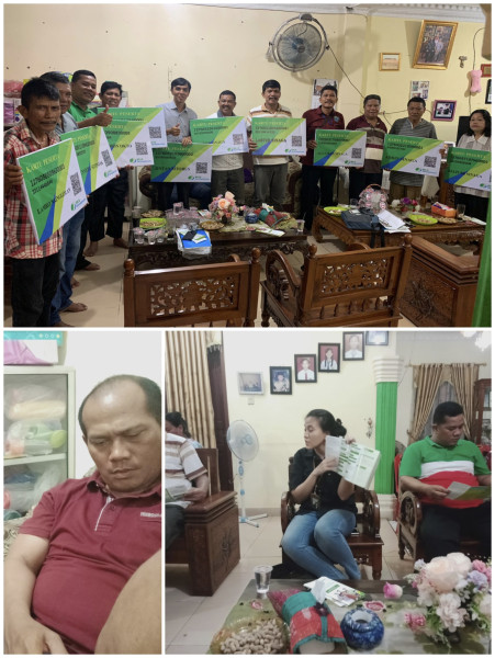 PPTSB Tebing Tinggi Diketuai Lastir Sinaga Kerjasama dengan BPJS Ketenagakerjaan