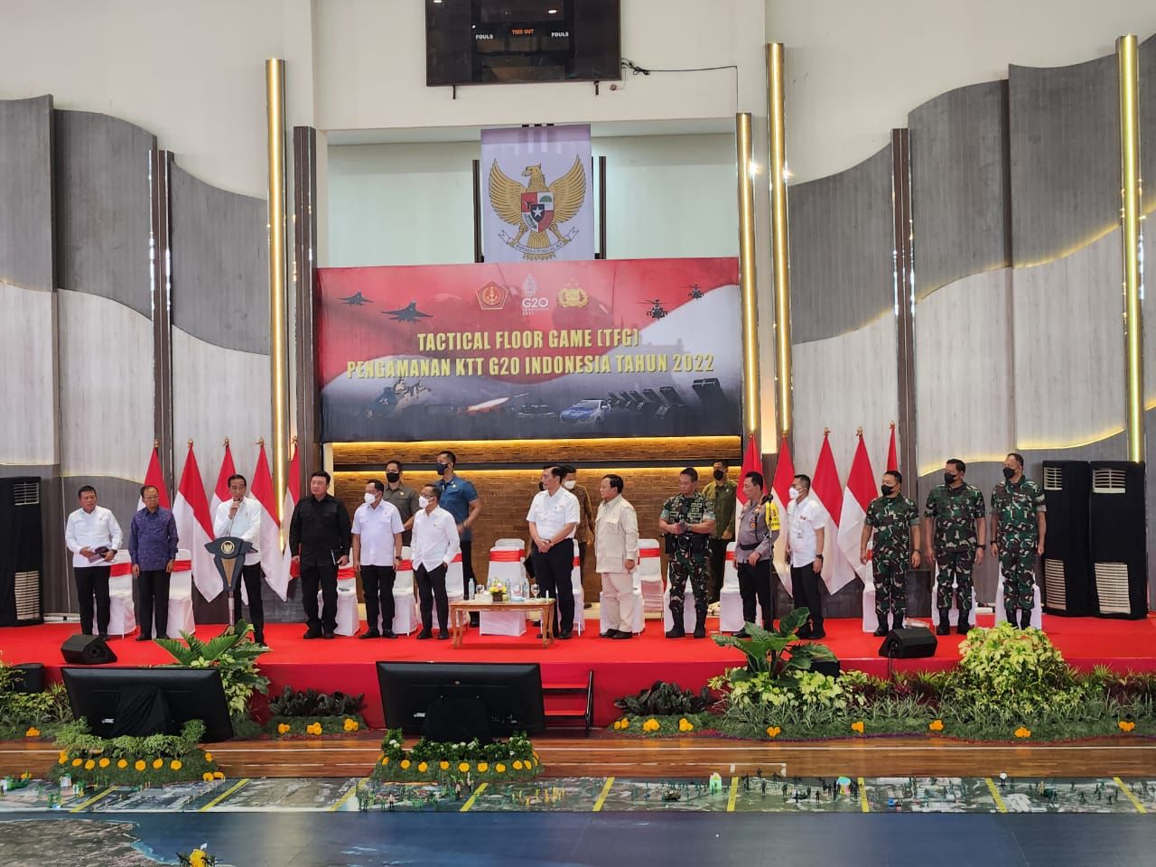 Kasad Dampingi Presiden RI di TFG Pengamanan Residensi G20 Bali