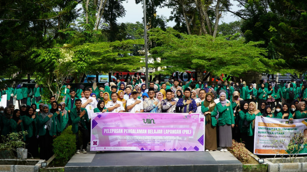 430 Mahasiswa Fakultas Kesehatan UINSU PBL Di Langkat