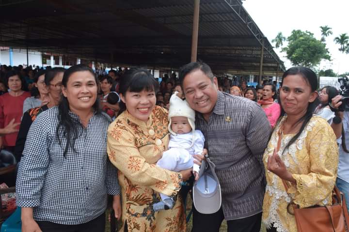 Bupati Dairi Minta Dinas Pendidikan Lebih Memperhatikan SMP Negeri 1 Parbuluan