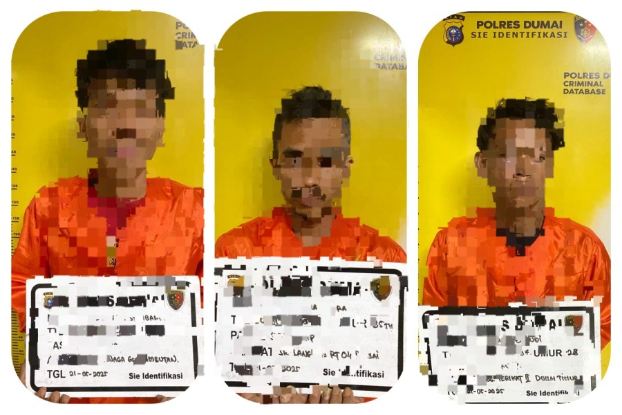 Polres Dumai Berhasil Mengungkap Kasus Dugaan Tindak Pidana Pencurian Di Kelurahan Sukajadi Dumai Kota