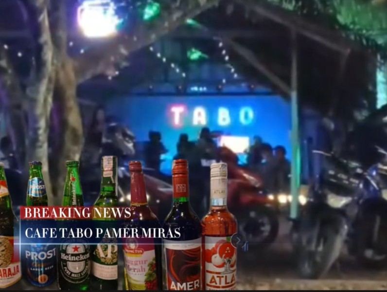 Cafe Tabo Di Binjai Pamer Miras Dan Menggangu Warga Yang Sedang Berziarah