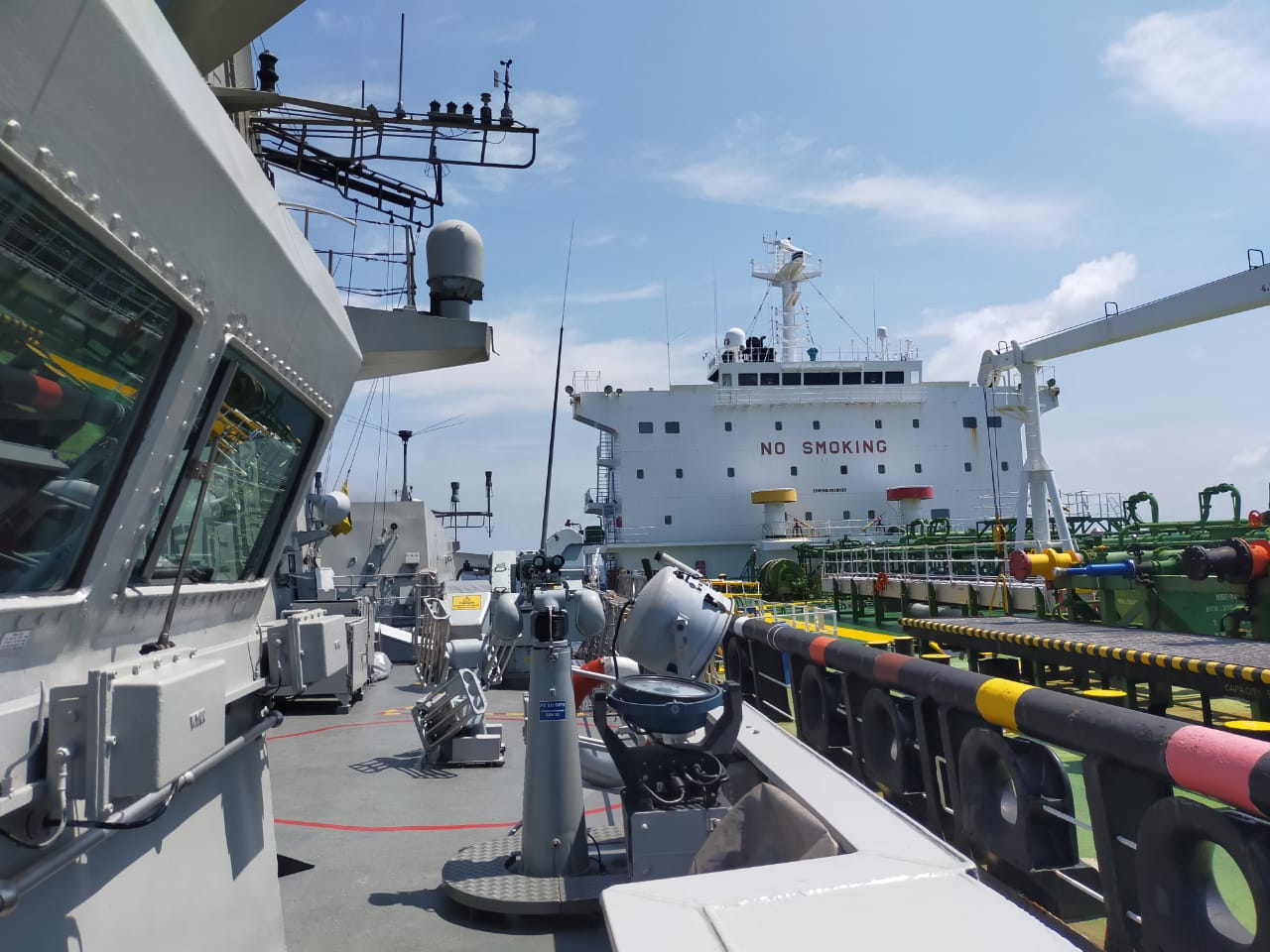 Otoritas Maritim Liberia Mendukung Penegakkan Kedaulatan Yang Dilakukan Oleh TNI AL