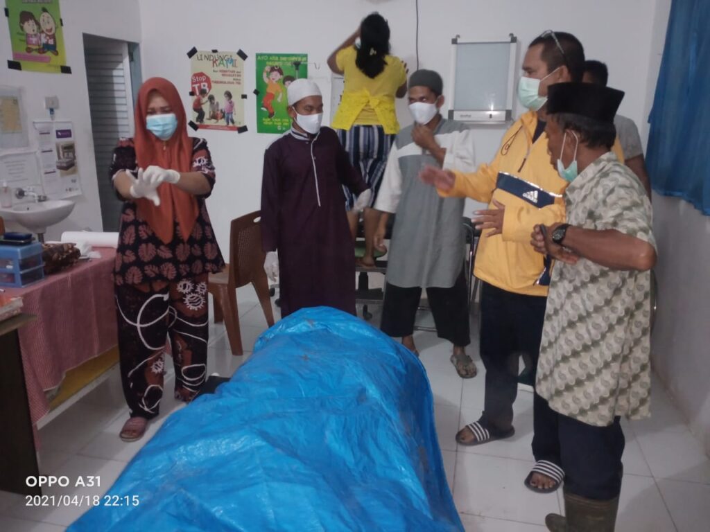 Warga Desa Kampung Padang yang Hanyut Ditemukan Sudah Tidak Bernyawa Lagi 