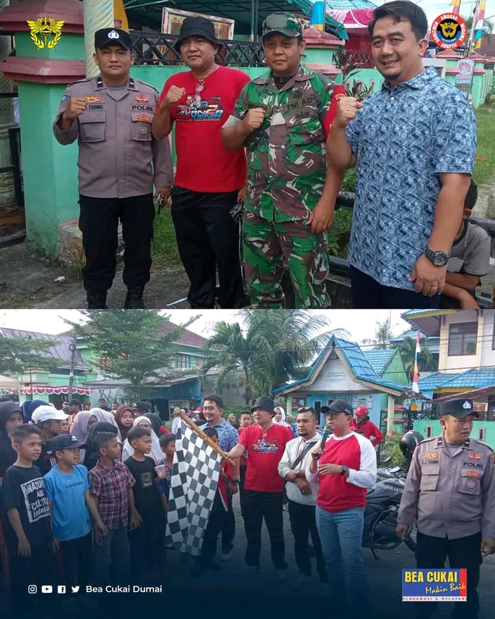 Dedi Husni Kasi PLI BC Dumai Apresiasi Atas Antusiasme Warga Dengan Kegiatan Jalan Santai