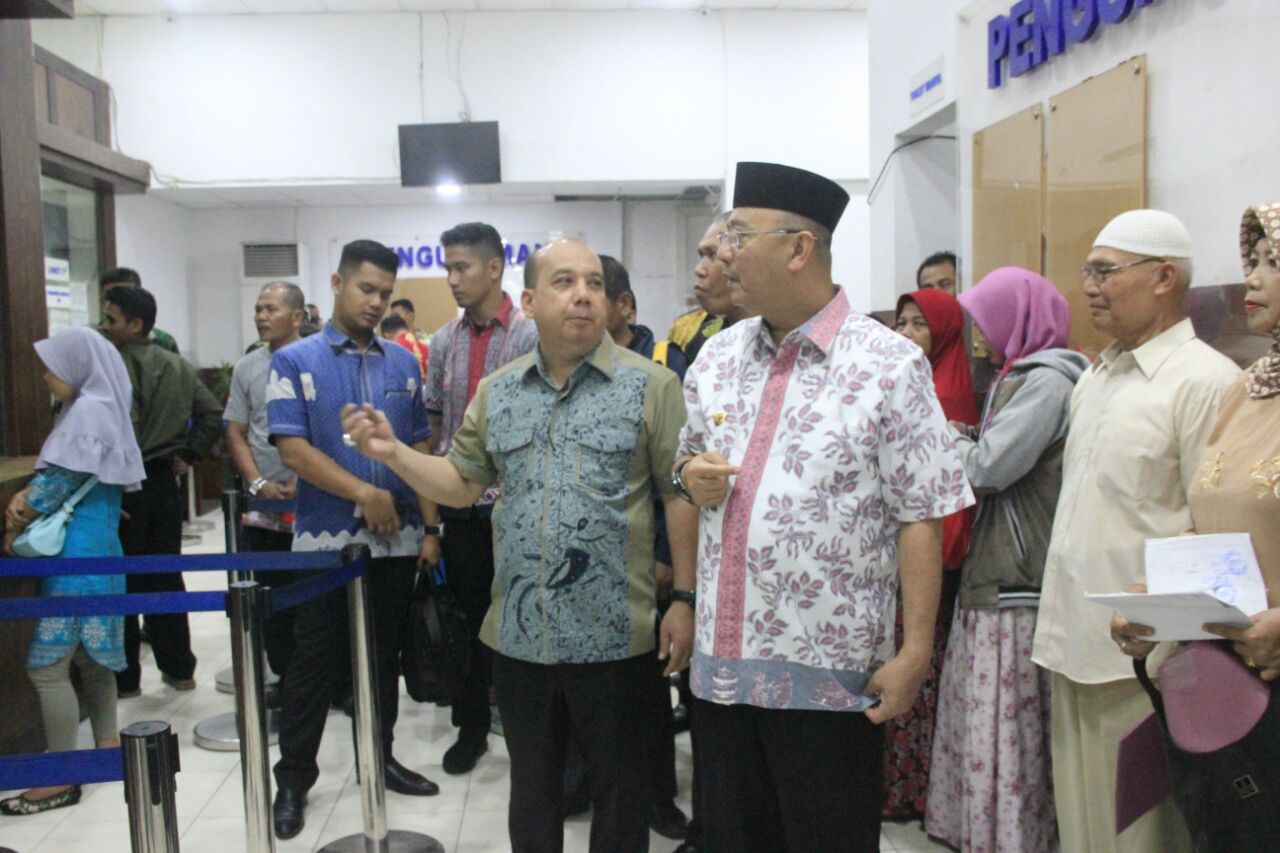 Wali Kota Sidak  Disdukcapil & RSUD Dr Pirngadi Medan