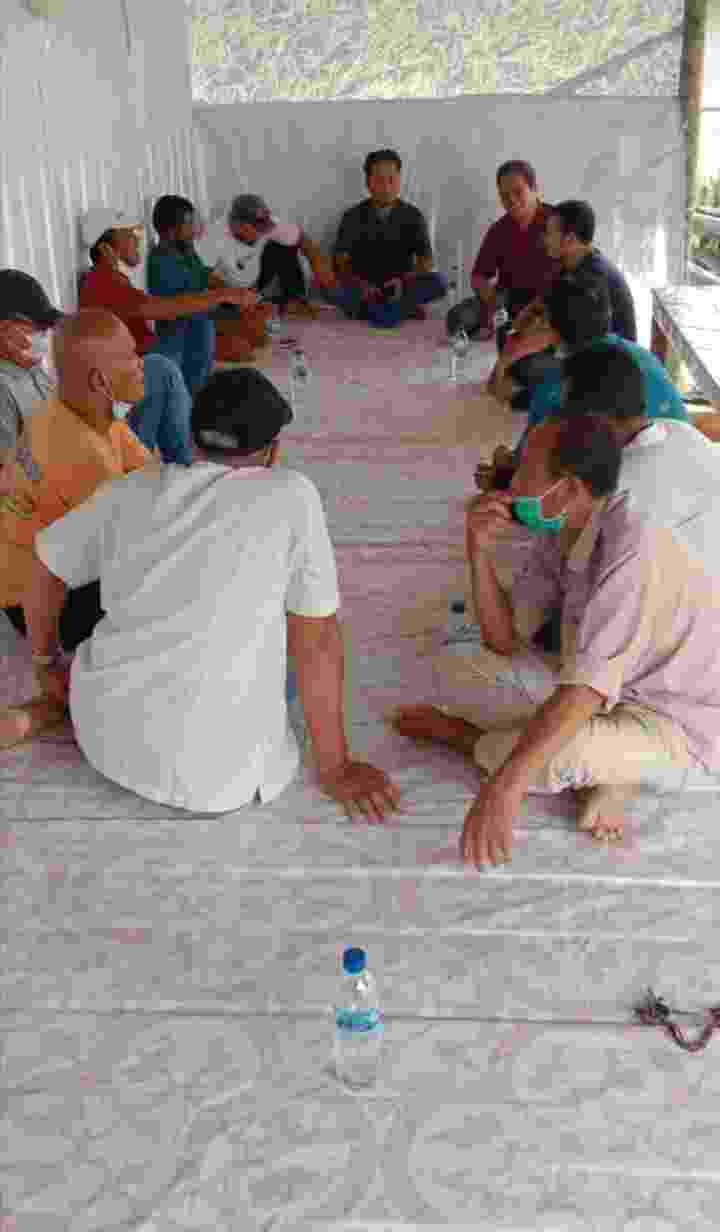 Kepala BPD Desa Tuntungan Zai Rapat Bersama Terkait Masalah SHM  Warga yang Tak Kunjung Selesai