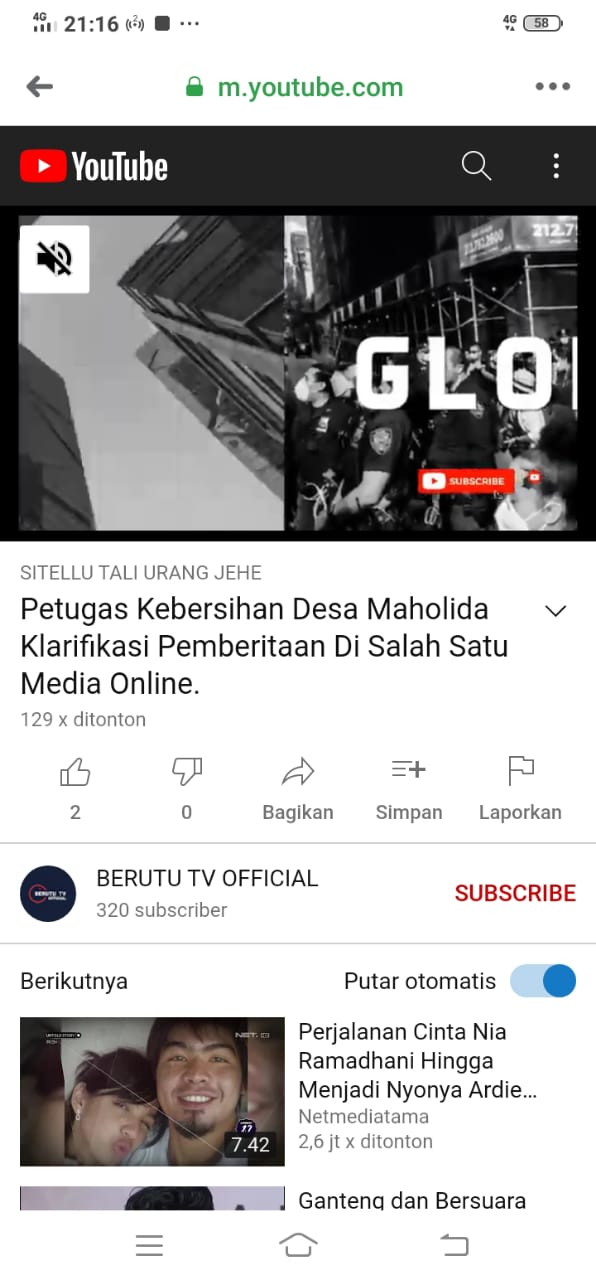 Terkait Dugaan Pemotongan Honor Petugas Kebersihan, Kades Maholida Diduga Intervensi Bawahan