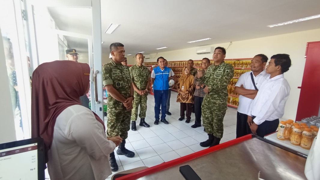 Tinjau KDKMP Sobokerto, TNI AD Dorong Penguatan Ekonomi Desa di Boyolali