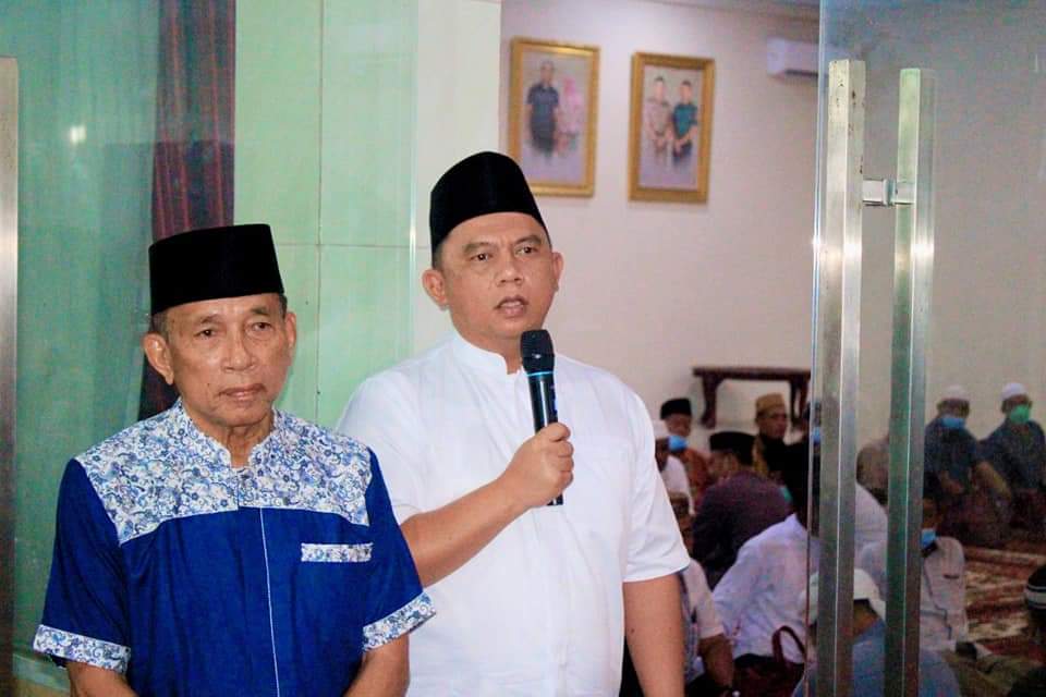 Bupati Labuhanbatu buat acara mengenang 100 hari wafatnya Almh Hj Elpiana Hasibuan