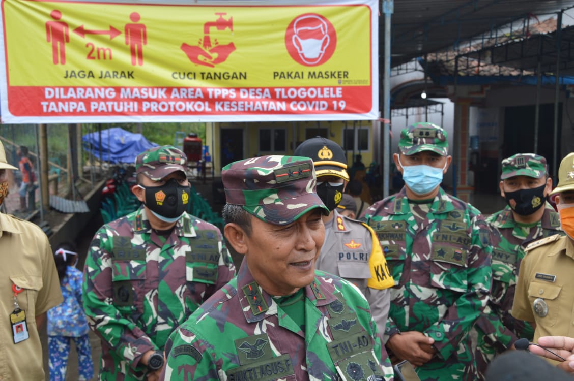 Pangdam IV Diponegoro Kunjungi TPPS Desa Tlogolele dan Desa Klakah