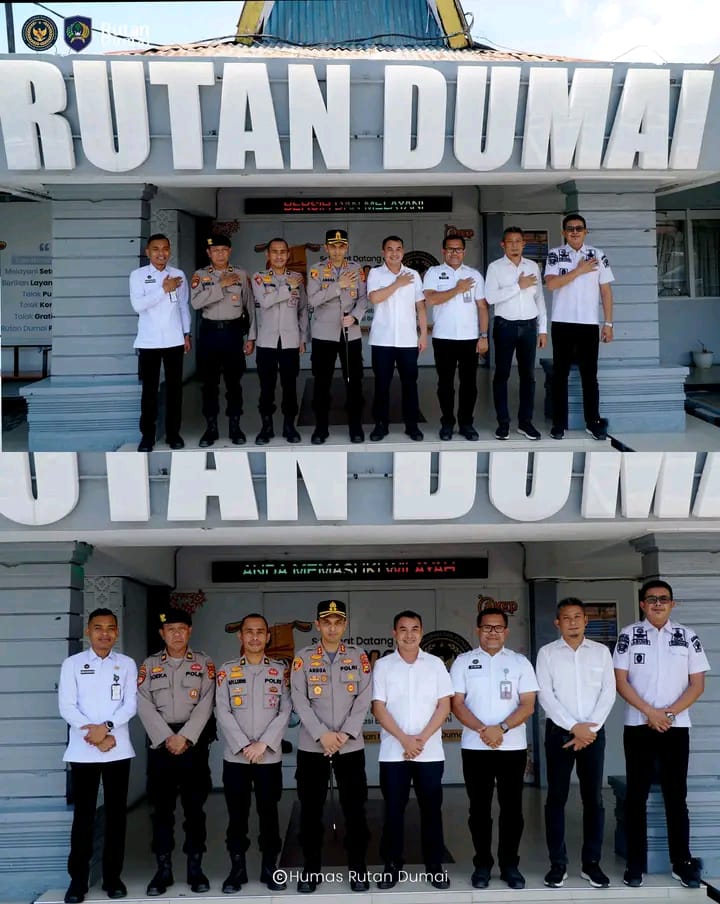 Ada apa Kapolres Kunjungi Rutan Dumai, Simak !