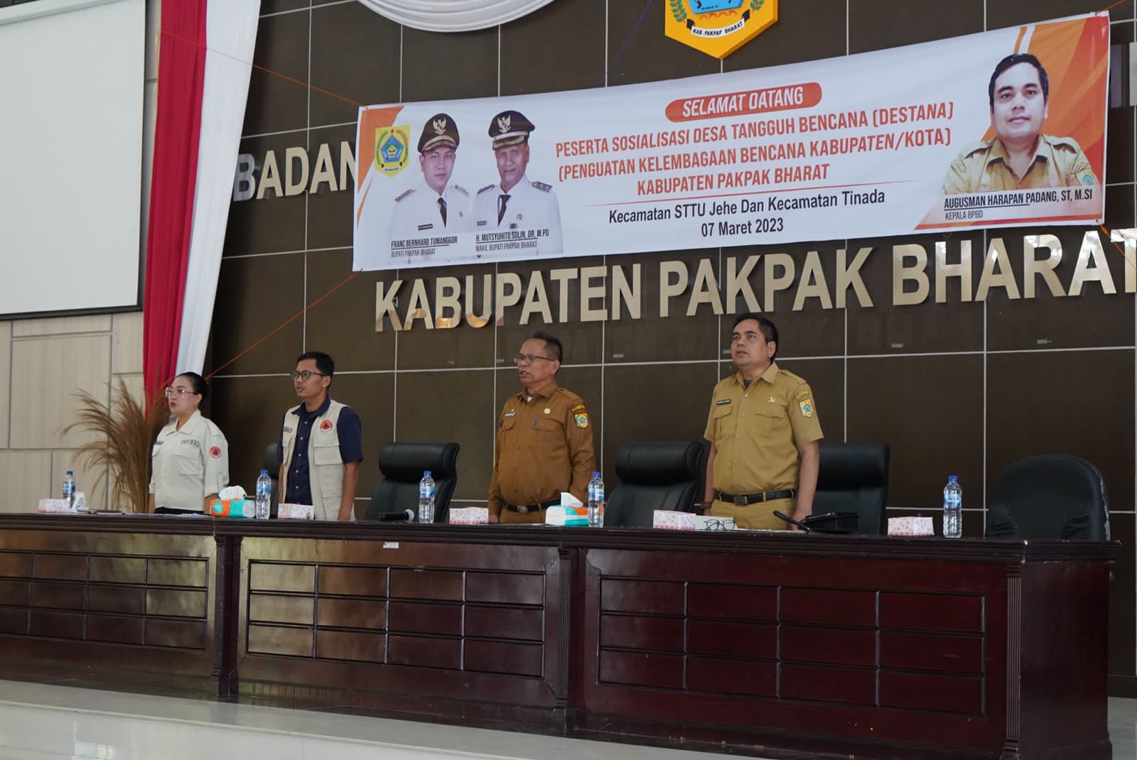 Pemkab Pakpak Bharat Bentuk Desa Tangguh Bencana