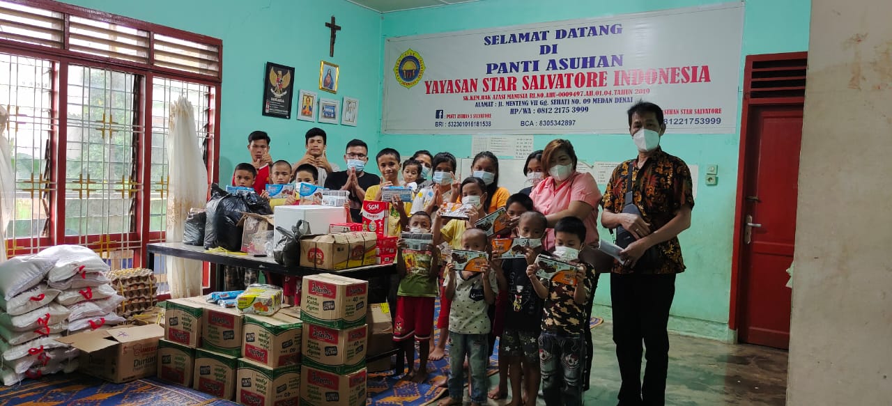 Peduli Sesama, Klenteng Chit Sek Nio Nio / Klenteng Dewi Tujuh Bintang Berbagi Kasih di Kota Medan