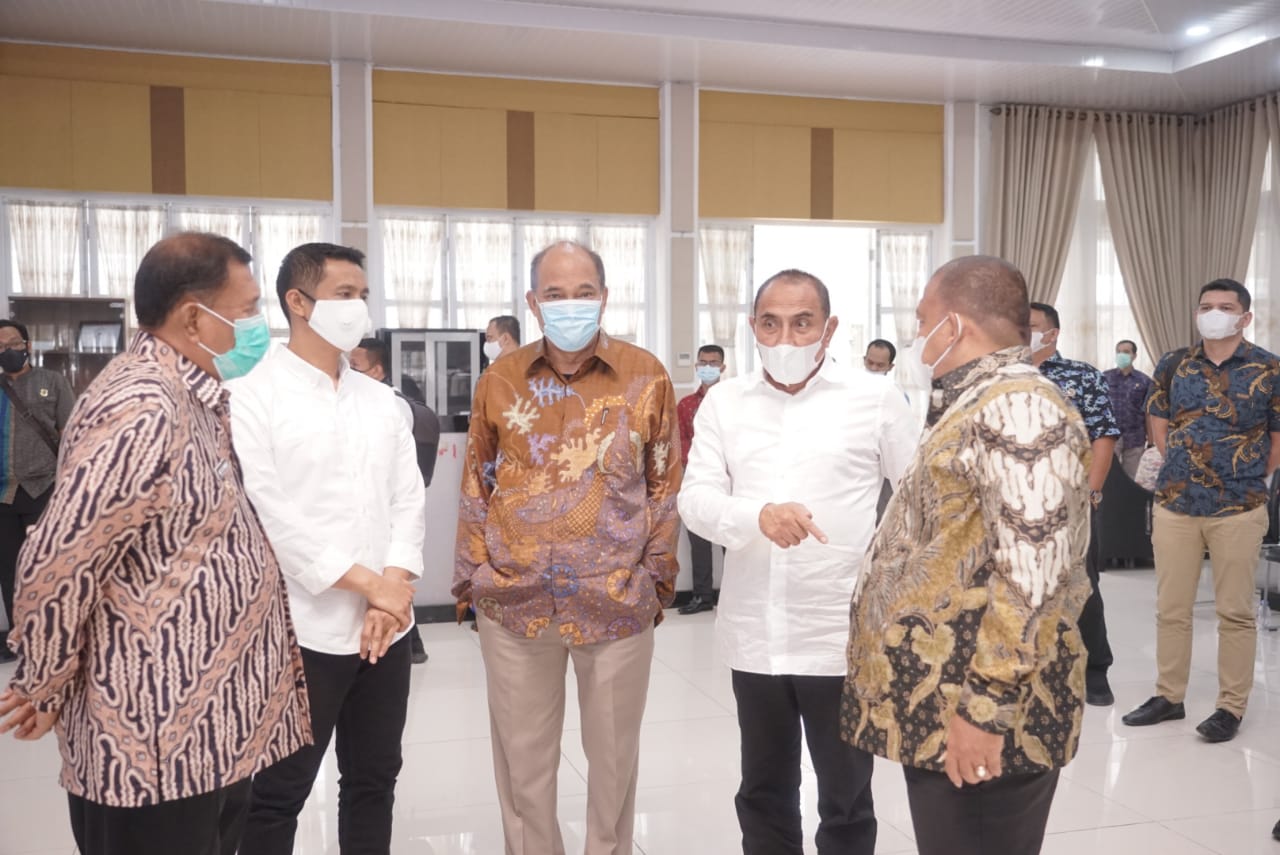 Rakor dan Supervisi KPK , Pemko Tebing -tinggi Raih Predikat Baik di Sumut