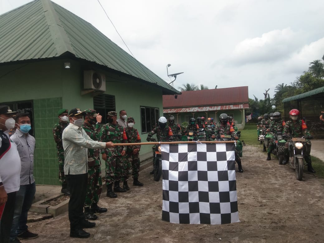 Kodim 0204/DS Salurkan Ribuan Paket Sembako Warga Terdampak Pandemi Covid-19