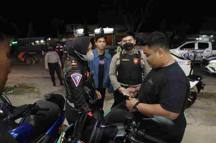 Antisipasi Gangguan Kamtibmas  Polres Dumai Gelar Kegiatan KRYD