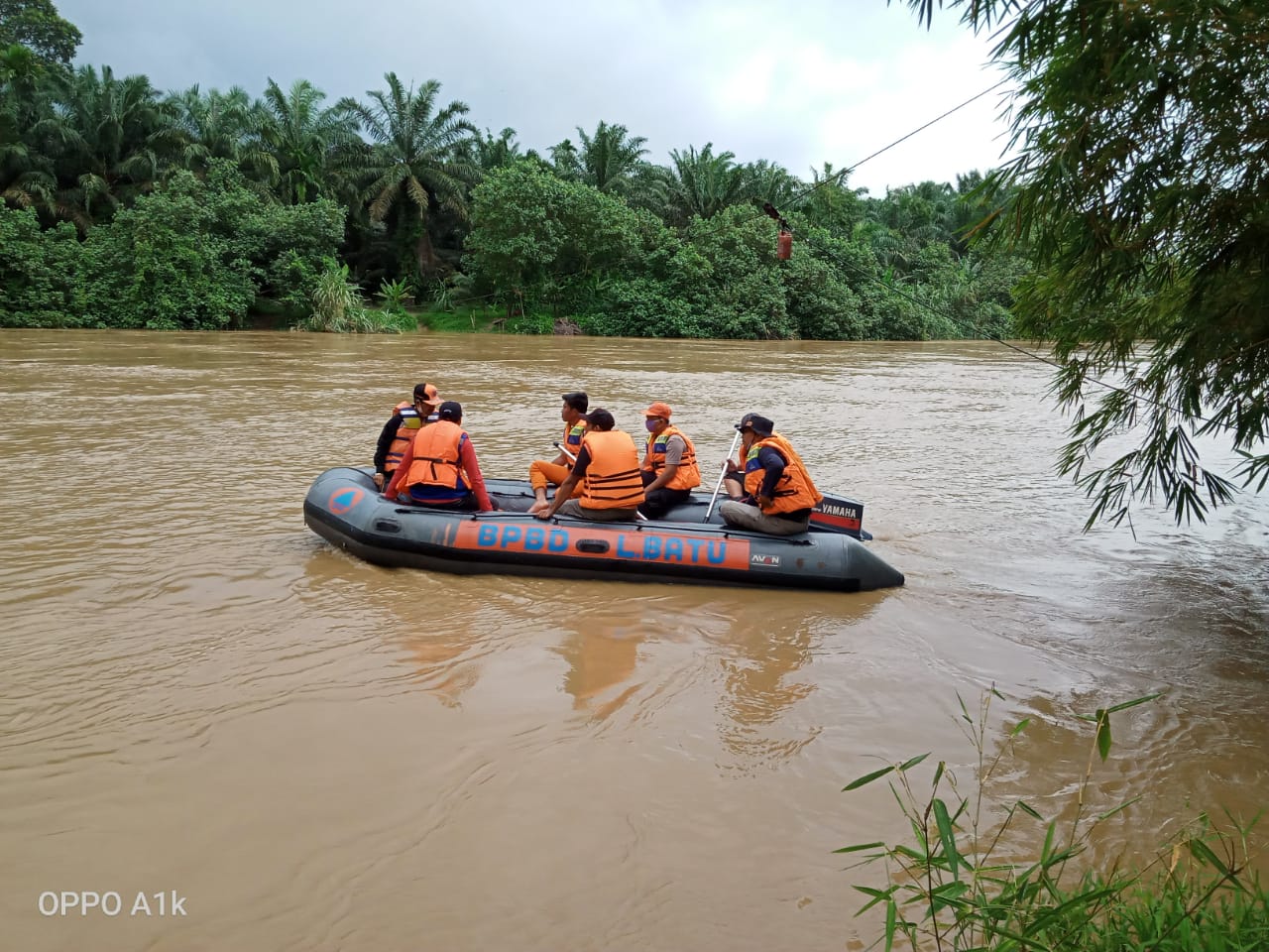 Warga Dusun Kampung Padang Hanyut di Sungai Kundur Belum Ditemukan
