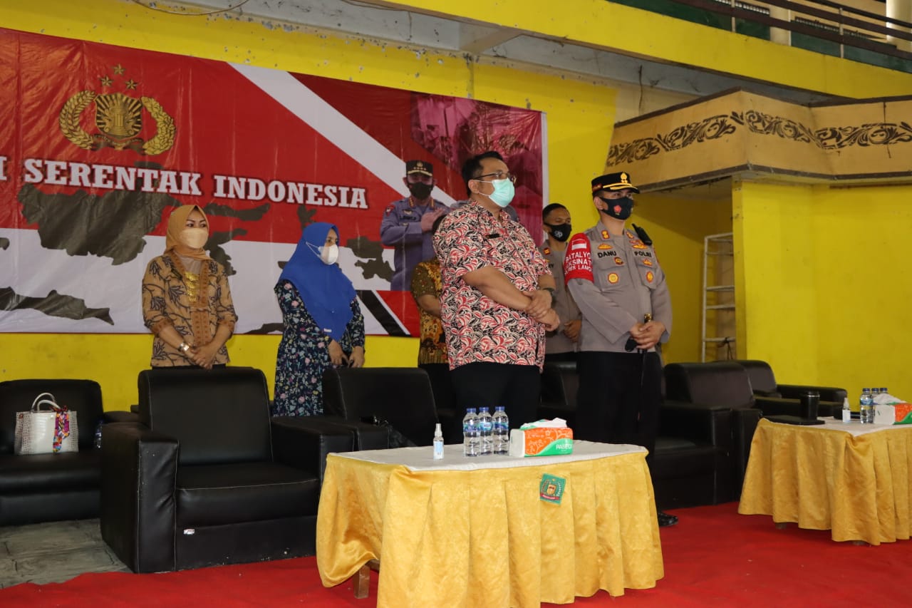 Pacu Minat Masyarakat untuk Vaksin, Kapolres Langkat Siapkan Doorprizz Tiga Unit Sepeda Motor